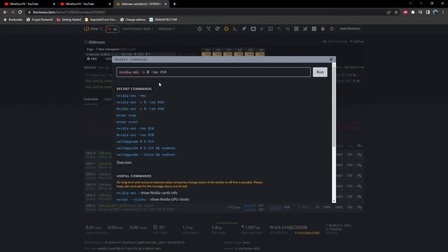 How to lock memory clock one GPU at a time in Hiveos, works in windows bat file too! смотреть онлайн
