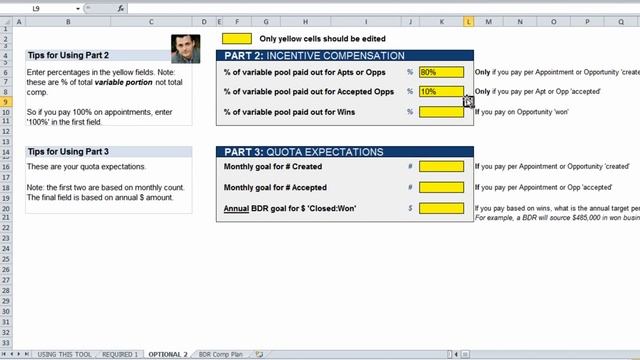 BDR Compensation Calculator смотреть онлайн