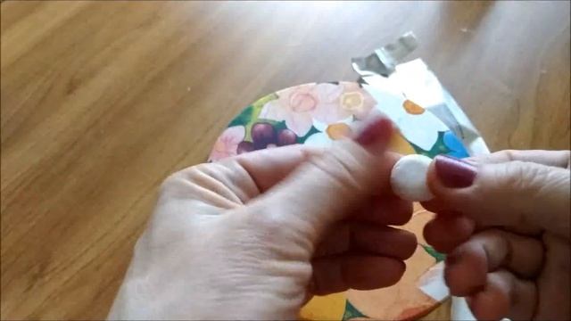 Купила в Фикс Прайсе безделицу, чтобы сделать из неё красоту. Объёмный декупаж. Decoupage.