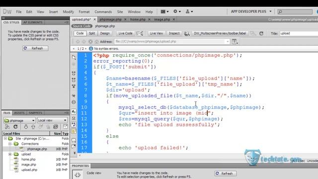 03 Make a image gallery website using PHP and Mysql-inserting data about uploaded file in database смотреть онлайн