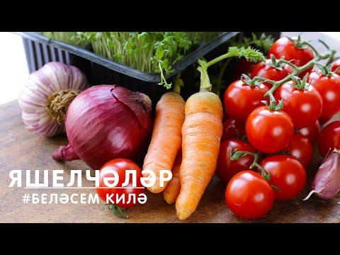 БЕЛӘСЕМ КИЛӘ: Яшелчәләр / Овощи / Vegetables смотреть онлайн