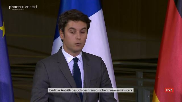 Attal bei Scholz: Bundeskanzler (SPD) empfängt Frankreichs neuen Premierminister | 05.02.24 смотреть онлайн