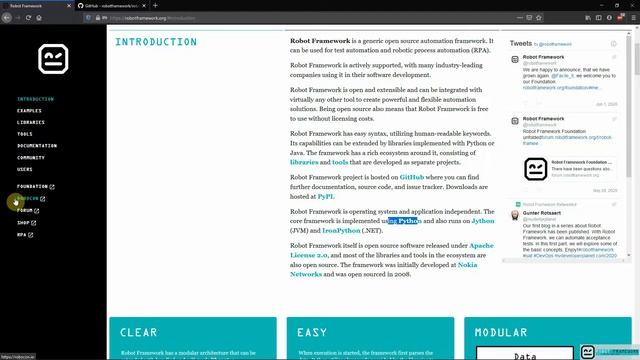 Robot Framework Tutorial Part 2 - About Robot Framework смотреть онлайн