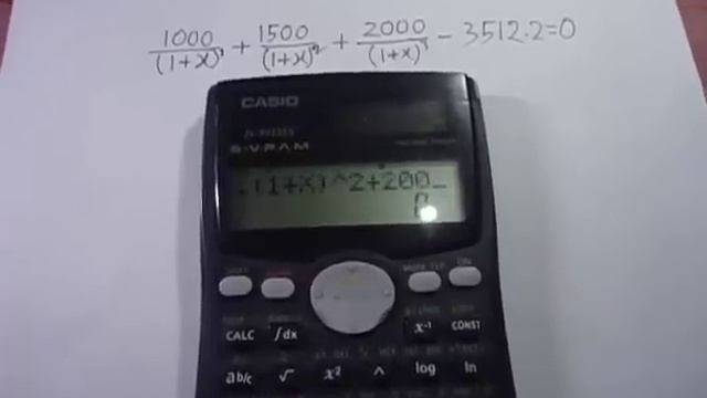 How To Calculate Internal Rate Of Return (IRR) By Calculator | IRR |