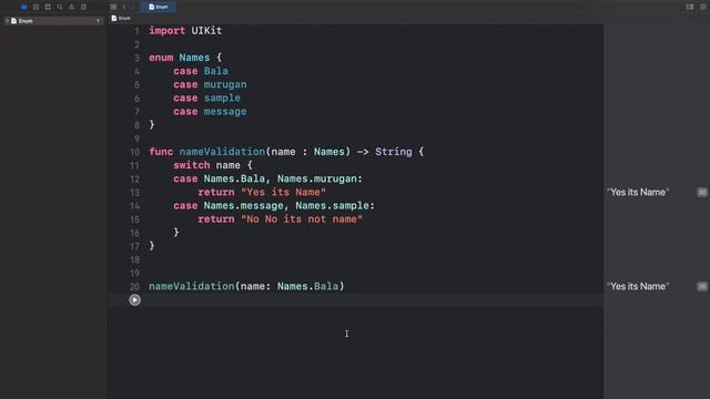Enum or Enumerations in Swift Basics - Part 1 | Swift Tamil смотреть онлайн