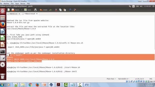 HBase Installation on Ubuntu смотреть онлайн