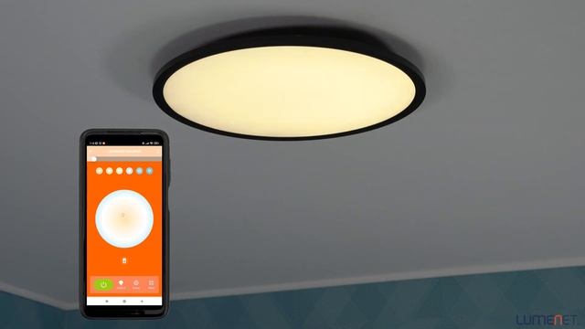 Ledvance Smart+ WIFI Orbis Disc LED ceiling lamp 50cm, 3000-6500K, black смотреть онлайн