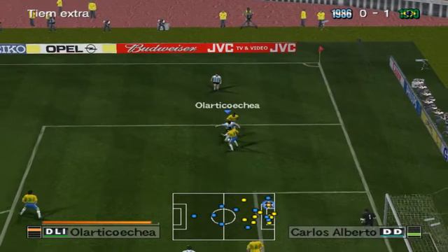 PES 6 PARCHE CLASICO EUROAMERICANO MARADONA VS PELE