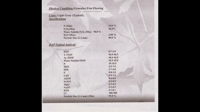 j y alrefaie trades company Diammonium Phosphate (DAP) FERTILIZER &POTASH MOP смотреть онлайн