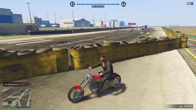 BIKE SHOTGUN JOUSTING (GTA 5 Online) смотреть онлайн