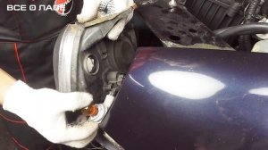 Замена блок фары. Лада Калина (Lada Kalina - AvtoVAZ)
