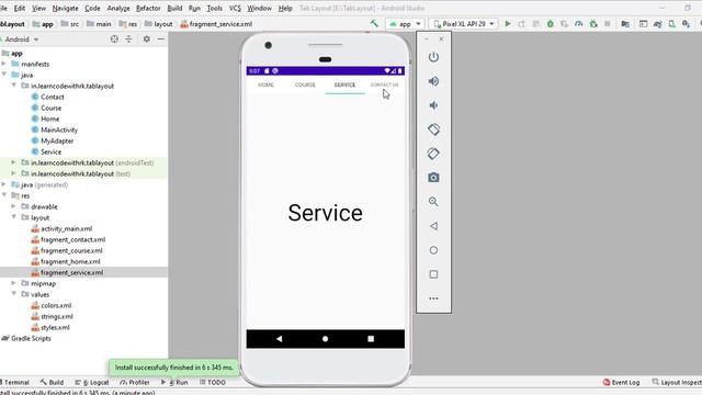 How to Implement Tab layout With View pager in Android Studio | Tablayout+Viewpager | 2021 смотреть онлайн