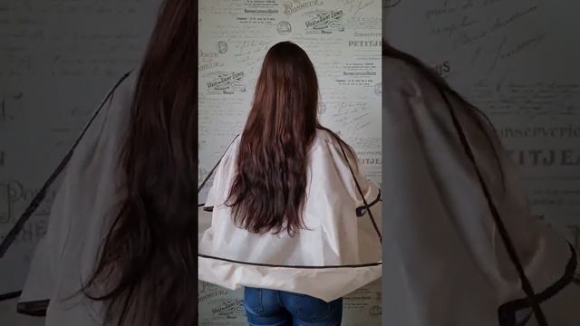 Профессиональная накидка для стрижки волос, в форме перевернутого зонта смотреть онлайн
