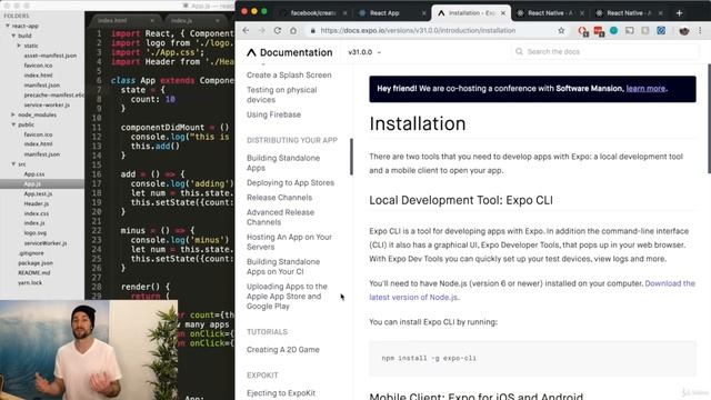 React vs Expo смотреть онлайн