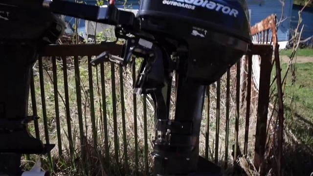 Обзор лодочного мотора Gladiator 9.8 и сравнение с Gladiator 9.9 смотреть онлайн