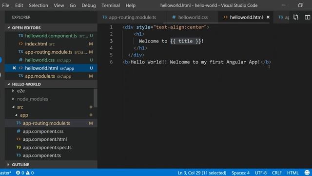 Angular 7 - Using Routing Module to Navigate смотреть онлайн
