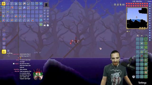 Smash the altars - Terraria Hardcore MasterMode Book Only Challenge Drunk Seed - Ep 35 смотреть онлайн