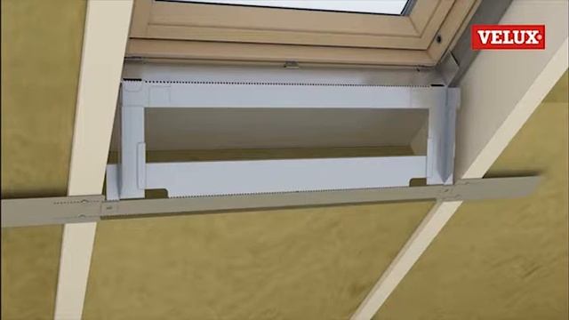 Встановлення направляючих для відкосу VELUX