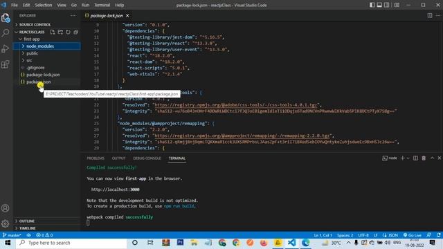 folder structure in react js || React js tutorial смотреть онлайн