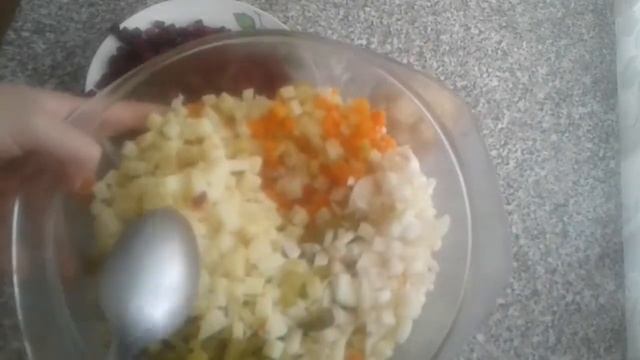 Винегрет с квасолю /?салат с овощей ?? смотреть онлайн