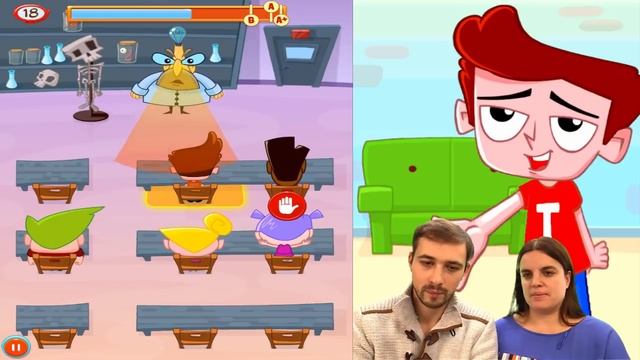 Болтушка и ПРоХоДиМеЦ Снова Списывают! Том ПОПАЛСЯ! #405 Игра Читер Том смотреть онлайн