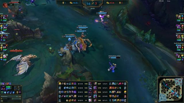 The most insane comeback in History of Ranked 5's - League of Legends смотреть онлайн