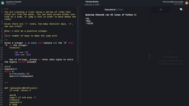 Python interview with an interviewing.io engineer: Print k largest elements смотреть онлайн