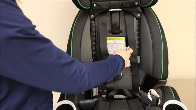 Transitioning Graco® 4EVER® to Highback Belt-Positioning Mode смотреть онлайн