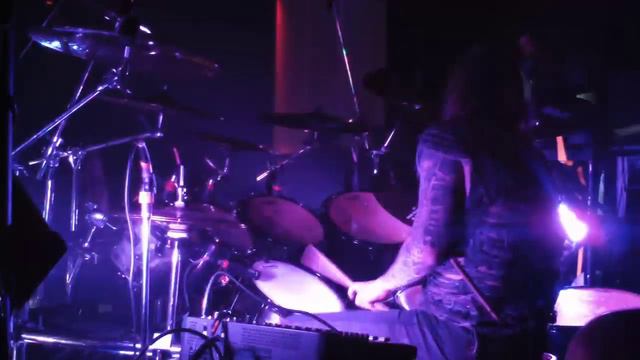 Behemoth's Inferno On Drums Live Rickshaw Theater Vancouver, BC 4/21/12