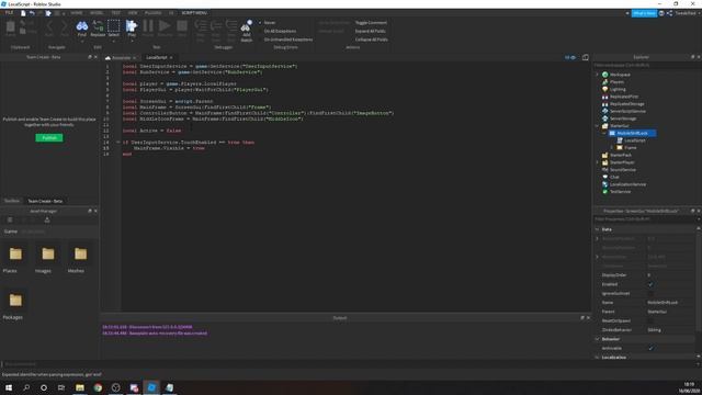 Scripting MOBILE SHIFT LOCK | Roblox Scripting Tutorial смотреть онлайн