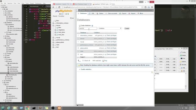 php Laravel 4.2 on windows смотреть онлайн