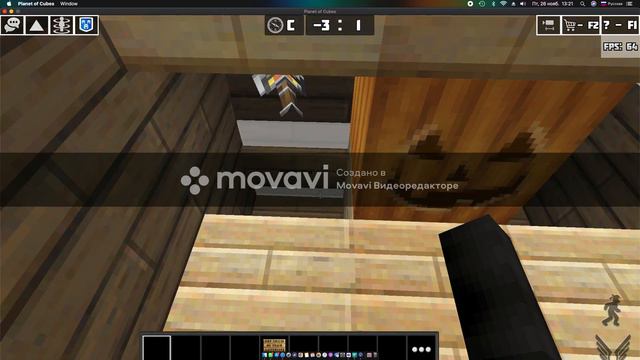 мое обби в Planet Of Cubes. Первый монтаж на компьютере