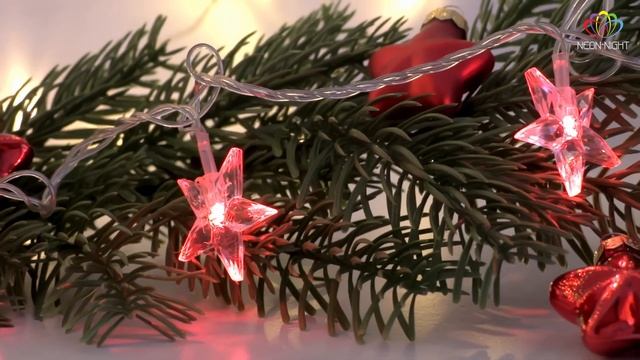 Гирлянда светодиодная Звездочки, арт 303-034 смотреть онлайн