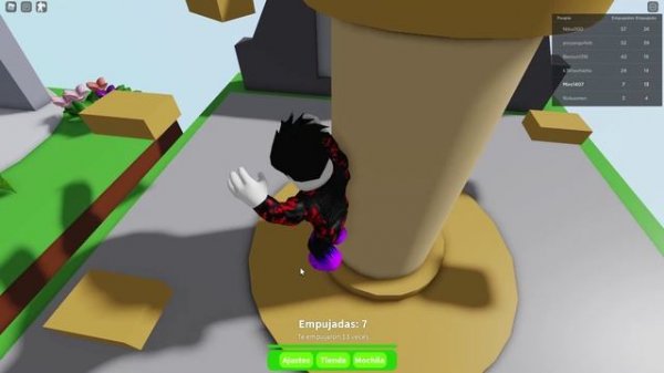 Roblox Empujar gente simulator