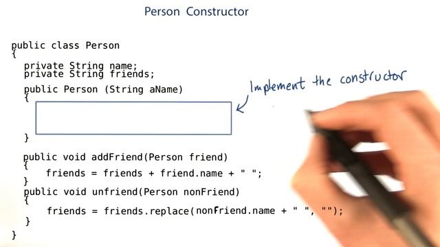 Person Constructor - Intro to Java Programming смотреть онлайн