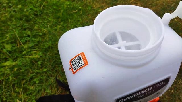 Распаковка — Опрыскиватель аккумуляторный DeWORKS FA 16 смотреть онлайн
