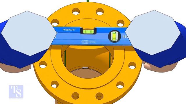 PIPING - TEE TO FLANGE FIT UP TUTORIAL FOR BEGINNERS Pipe fit up tutorials смотреть онлайн