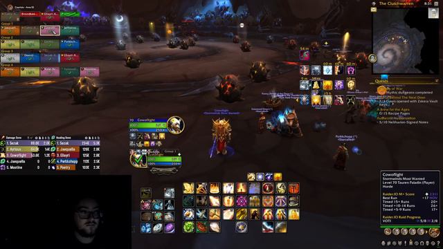 World of Warcraft: Dragonflight - Vault of the Incarnates Heroic Full Clear Holy Paladin PoV смотреть онлайн
