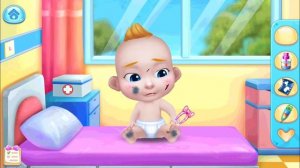 Играем в игру мультик для девочек: ухаживаем за малышом Беби Босс/ Зырики ТВ