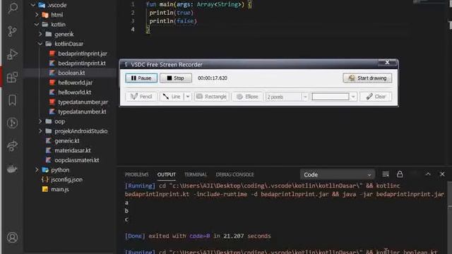 boolean kotlin смотреть онлайн