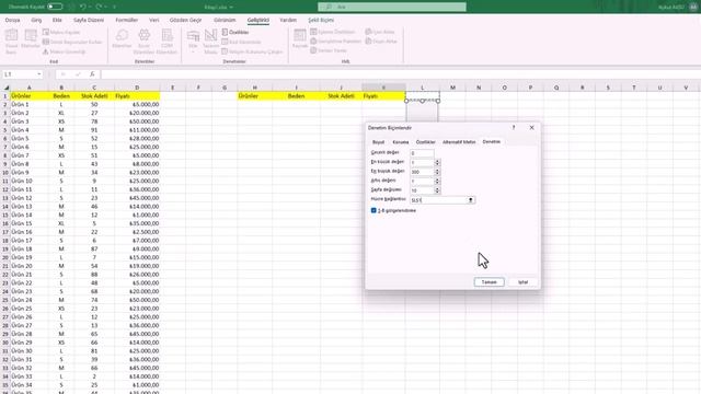 EXCEL KAYDIRMA ÇUBUĞU NASIL EKLENİR? - Verileri Daha Kolay Görüntüleme смотреть онлайн