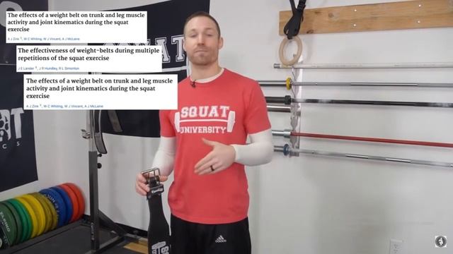 Как правильно надевать пояс Squat University