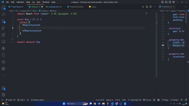 React Full Stack Responsive Real Estate website Tutorial - React Projects for Beginners, Deploy смотреть онлайн