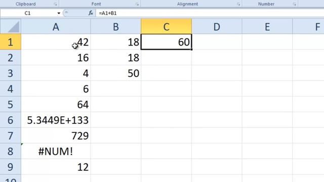 Excel 2010 Tutorial 4 - Calculations - Fibonacci Sequence смотреть онлайн