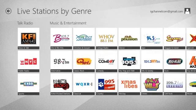 Preview: First Look at iHeart Radio App on Windows 8 Store смотреть онлайн