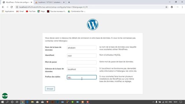 créer une base de donnée Mysql et Installer WORDPRESS (wolof)#wordpress смотреть онлайн