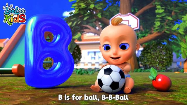 ABC SONG | A For Apple + Phonics Song And More Sing Along Kids Songs - LooLoo Kids