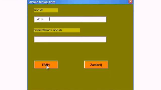 Function Trim , LTrim , RTrim in VBA 6 0 смотреть онлайн