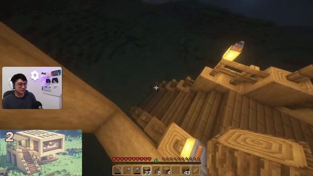 BELAJAR BIKIN RUMAH - MINECRAFT SURVIVAL INDONESIA 1.18 #1 смотреть онлайн