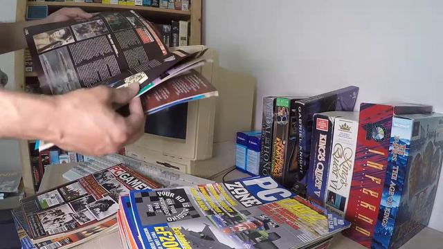 THE BEST Gaming Mags of the 1990's!! PC Gamer Magazine & PC Zone Magazine смотреть онлайн